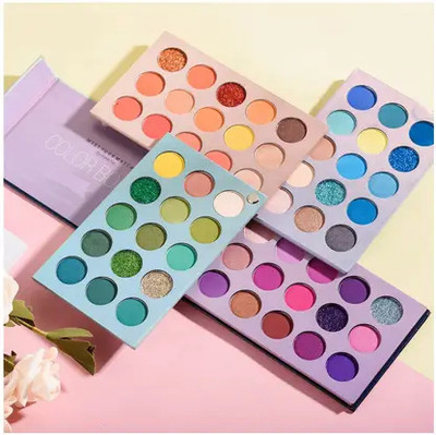 BLUSHIS ColorBoard Eyeshadow Palette | 60 Eye Shimmer Matte Glitter | Shadow Makeup 80 g(Multicolour)