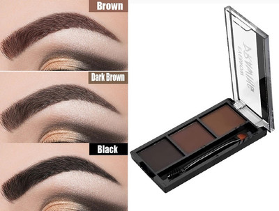 SEUNG 3 Shades Eyebrow Palette | Eyebrow Filler with Brush 7.2 g(MULTICOIOR)