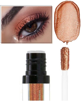 ADJD Long Lasting Waterproof Liquid Eyeshadow Quick-drying Shimmer Eyeshadow 7 ml(COPPER)