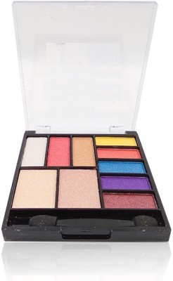 tanvi27 Shimmer Eyeshadow and Highlighter Makeup Palette Kit for women and girls 16 g(MULTI COLOR)