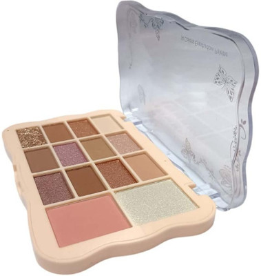 Latixmat 14 in 1 Eyeshadow & Highlighter & Blusher Palette 12 g(Multicolor)