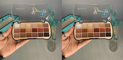 Emijun 15 Eyeshadow Palette Shimmer and Matte Eyeshadow Palette COMBO 31 g(MULTI COLOR)