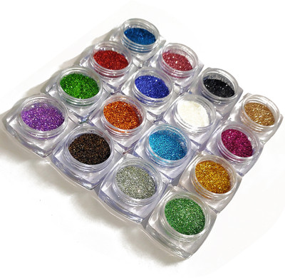 VOZWA 16 Multicolor Glitter Powder 24 g(Multicolor)