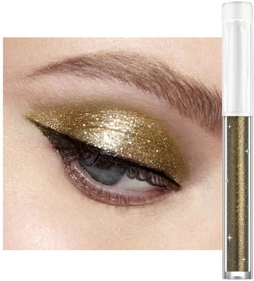 luzimaisa Shimmer Glitter Pigment Eye shadow Waterproof Beginner Makeup 5 g(light green)