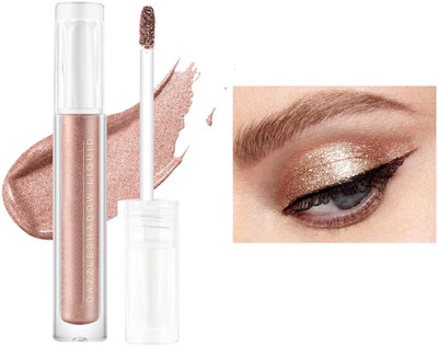 MYEONG Copper Shin Quick-Drying Metallic Liquid Shiny Liquid Eye Makeup 5 ml(Copper Shin)
