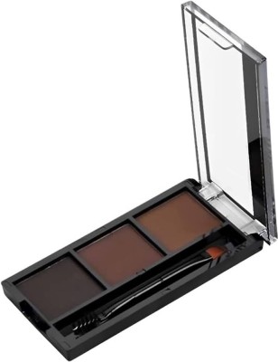 SEUNG 3 Shades Eyebrow Palette | Waterproof Eyebrow Filler with Brush 7.2 g(MULTI COLOR)