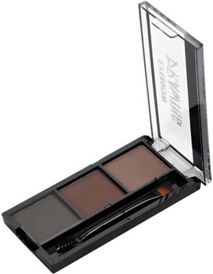 Latixmat Eyebrow Palette Waterproof Eyebrow Filler Eyebrow Drawing Kit with Brush 7.2 g(Multicolor)