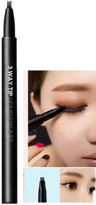 HUZURLU FINE SKETCH LIQUID EYEBROW PEN 1 ml(BLACK)