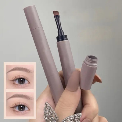 GFSU - GO FOR SOMETHING UNIQUE Perfect Eyebrow Cream Pen with Brush Lasting Not Smudge 1.8 g(Brown)