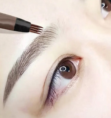 MYEONG TINT MY 4-TIP BROW Liquid Eyebrow Waterproof Pen 2.5 g(Brown)