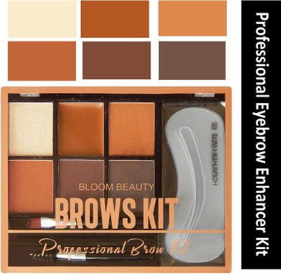 Neycare PRO touch professional brow kit with multi shades 9.5 g(MULTI COLOR)