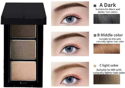 Sheny LONG LASTING WATERPROOF 3 IN 1 EYEBROW PALETTE 10 g 10 g(multicolor)