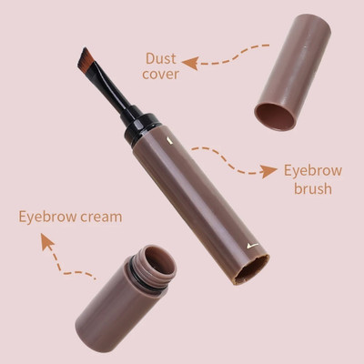 GFSU - GO FOR SOMETHING UNIQUE 2in1 Eyebrow Shaping Gel and Eyebrow Brush 1.8 g(Brown)