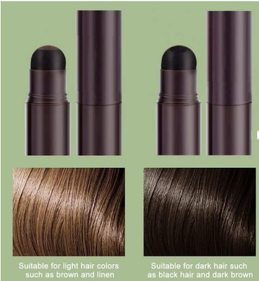 MYEONG Quick Root Touch Up Powder Hair Line Stick Powder 20 g(BLACK, BROWN)