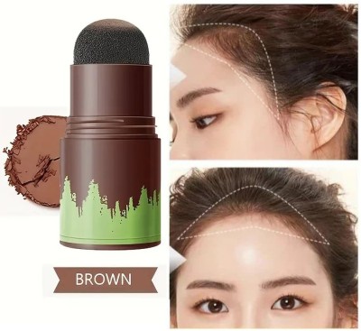 WOONGMI Waterproof Sponge Hairline Powder Stick KSBR2024 Strong Hair Volumizer Hair line(10 g)