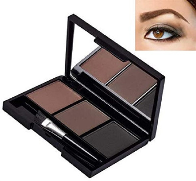 Emijun 3 Shades Eyebrow Palette 3.6 g(MULTI)