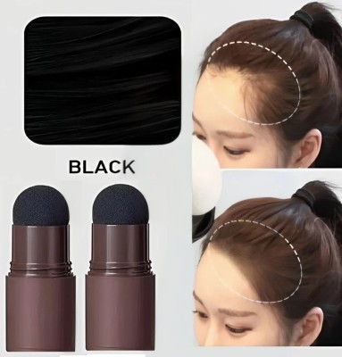 YAWI Sponge Pen 2 Pairs Quick Hair Root Touch-Up 20 g(BLACK)