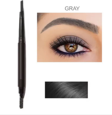 GABBU best Waterproof Eyebrow Pencil, Professional Makeup Micro Brow Pencil 1 g(gray)