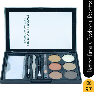 Malliao BEEMALIAO Define Brows Eyebrow Palette (Shade 2) 6 g(Multicolor)