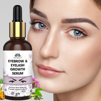 INTIMIFY Eye Brows EyeLash Hair Growth & Volume Serum 30 ml(Transparent)