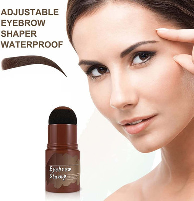 tanvi27 New Brow Stamp And Shaping Kit Eyebrow Stamp Kit Eyebrow Stamp Stencil Kit 10 g(BROWN)