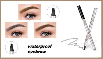 Sheny LONG LASTING LIQUIDE EYEBROW PAN ,BEST QUALITY (1 ML ) 1 ml(BLACK)