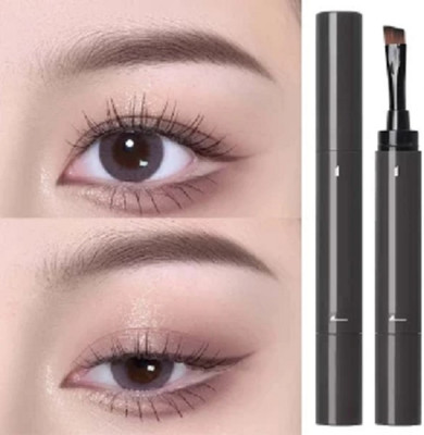 HUZURLU Eyebrow Cream Non-smudge Brow Setting Dye Brows Pen-03 1.8 g(black)