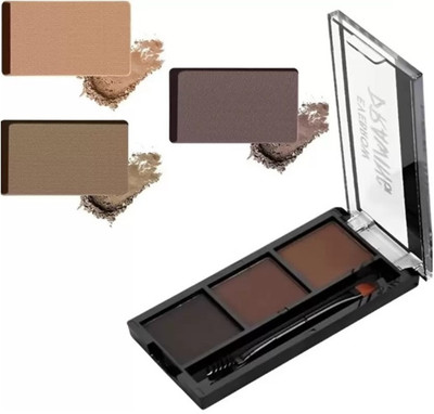 DARVING Eyebrow Drawing Palette 3 Shades Smudgeproof Eyebrow Palette 7.2 g(MULTI COLOR)