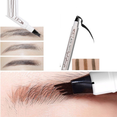 EVERERIN eyebrow liquid makeup pen | microblading clear eyebrow-02(BLACK)