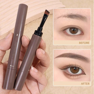 THTC Eyebrow Gel Dye Brows Pen Quick-drying Eyebrow Enhancers 1.8 g(Natural Black)