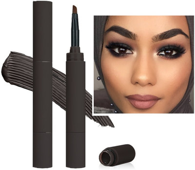 tanvi27 New Multi Use Quick-drying, Velvet Consistency, Jet Black Brows Dye Pen 1.8 g(JET BLACK)