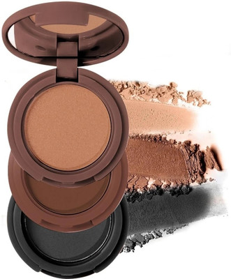 HUZURLU Brow Contour Kit Eyebrow Makeup Palette Compact(MULTICOLOR, 4.5 g)