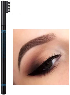 Luster Shine Waterproof, Transfer proof & Smudge proof Eyebrow Defining Pencil 2 g(Black)