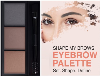 MYEONG PROFFECINAL MAKEUP PRODUCT 3 IN 1 EYEBROW PALLETE 7.2 g(MULTI COLOR)
