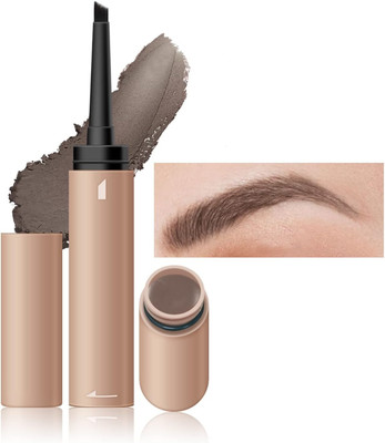 tanvi27 Creamy Texture Tinted Sculpted Brow Gel with Brush Eye Liner Cream 1.8 g(Cold Grey)