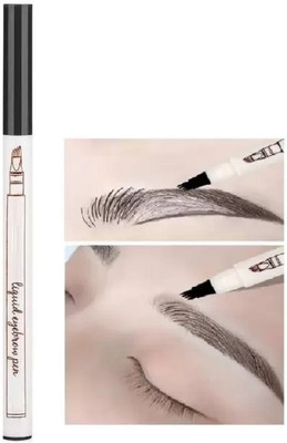 CATERINACHIARA Tattoo Eyebrow Pen Four Tips Long-Lasting Waterproof Brow And Tint Dye 1 ml(black)