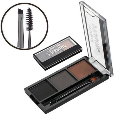 USBK Palette Eyebrow Enhancer Waterproof And Long Lasting 7.2 g(MULTI-COLOR)