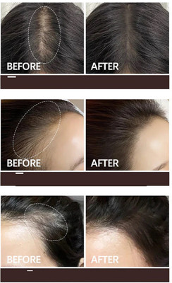 CATERINACHIARA black Hairline Powder Stick,Hair Shadow Powder Root Touch Up Stick 1.1 g(black)