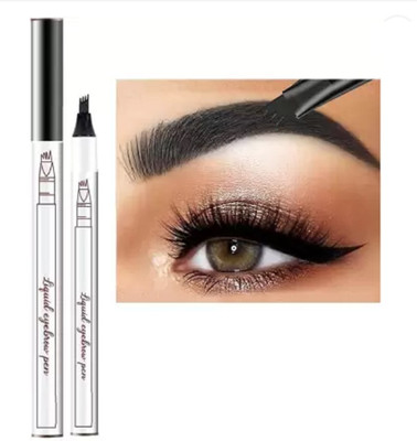 AFARAXIA Eyebrow Thin Tattoo Pen Eyebrows Shades Makeup Eye Brow 1 ml(black)