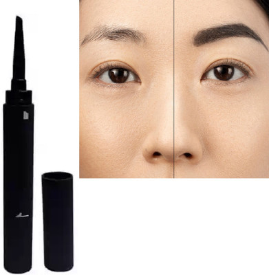 AFARAXIA Eyebrow Brush Head Sculpting Double-Ended Eyebrow Cream 1.8 g(Black)