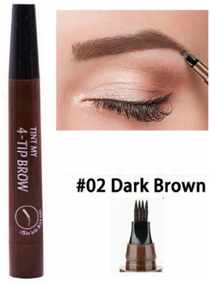 HUZURLU Creates Natural Looking Brows Effortlessly-02 1 ml(brown)