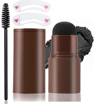 USBK Eyebrow Powder With Brush Long-Lasting 1 g(BLACK)