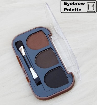 nn perfect natural looking eyebrow palette long lasting with waterproof 10 g(shade 2)