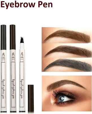 HUZURLU 2024 New Magic Eyebrow Pencil Tipped Precise Brow Pen 1 ml(black, brown)