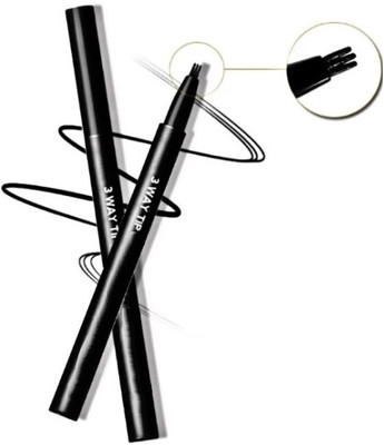 CATERINACHIARA Tattoo Pen Eyebrows Shades Makeup Eye Brow Pen 1.2 g(black)