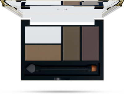 Seven Seas The Way Eye want Eyebrow Eyeshadow Palette | Travel Friendly | Easily Blend-able 11.5 g(Multicolor-02)