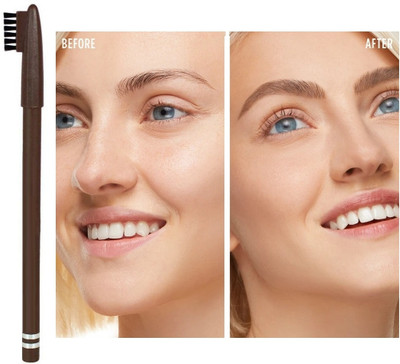 Libline WATERPROOF MATTE EYEBROW PENCIL WITH BRUSH(BROWN)