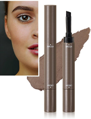 ADJD Eyebrow Cream Gel With Brush 2IN1 Brow Brush(BROWN)