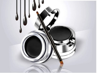 GFSU - GO FOR SOMETHING UNIQUE 24-Hour Long-Lasting Definition Gel Kajal Eyeliner Cake 12 g(black)