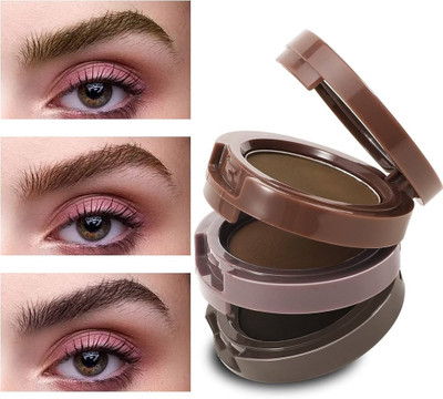 tanvi27 Multi Purpose 3 Color eyebrow Powder Palette 4.8 g(Multi Color)